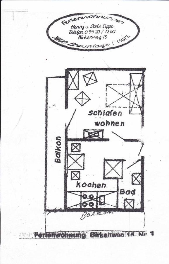 Haus Tippe Apartman Braunlage Kültér fotó